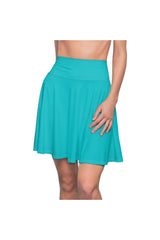 Aqua Women's Skater Skirt - Objet D'Art