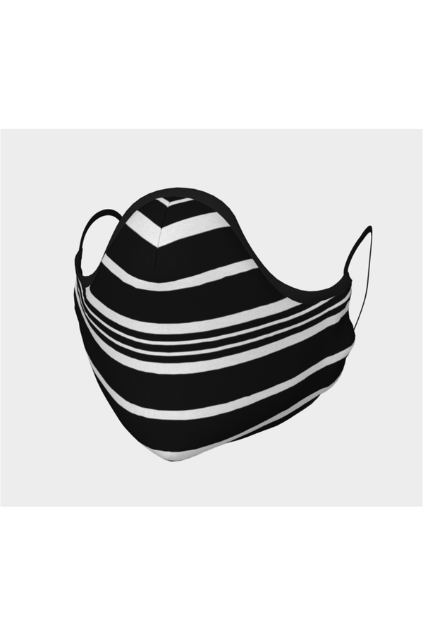 Striped Face Covering - Objet D'Art