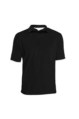 Black Men's Polo Shirt - Objet D'Art