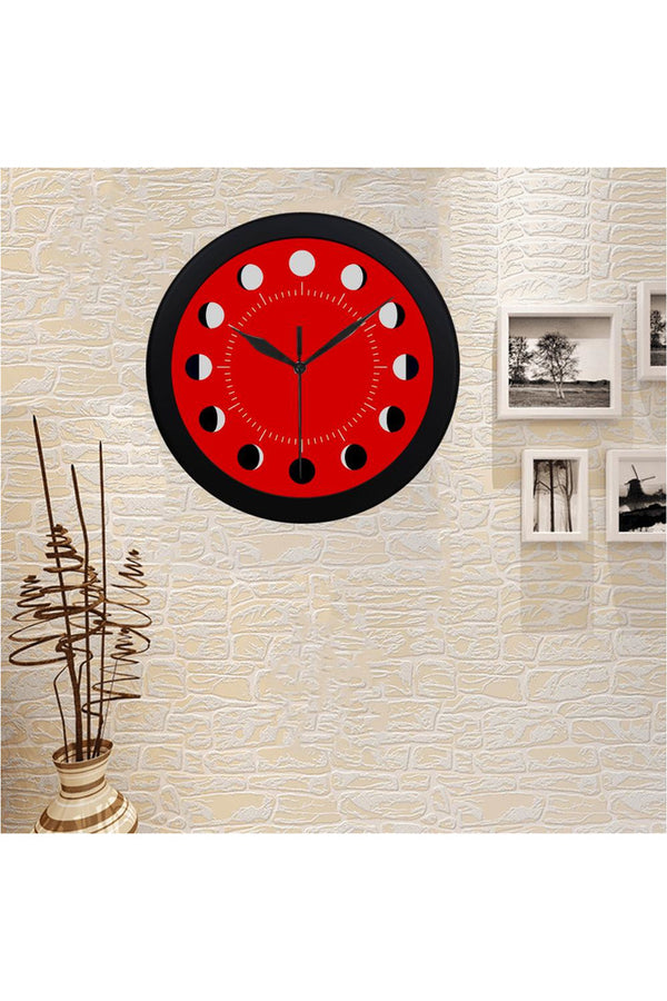 Lunar Cycles Circular Plastic Wall clock - Objet D'Art Online Retail Store