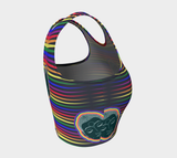 Spectral Buddha Head Crop Top - Objet D'Art