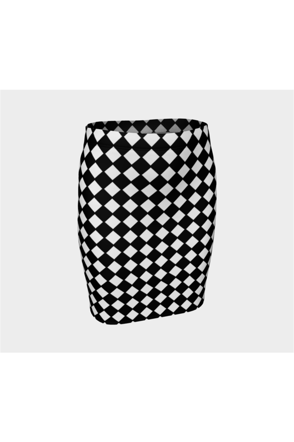 Diamond Fitted Skirt - Objet D'Art