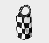 Checkered Loose Tank Top - Objet D'Art