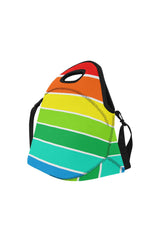 Rainbow Bright Artsadd Neoprene Lunch Bag/Large (Model 1669) - Objet D'Art