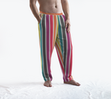 Autumn Striped Lounge Pants - Objet D'Art