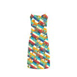 calico wildflowr africa Alcestis Slip Dress (Model D05) - Objet D'Art