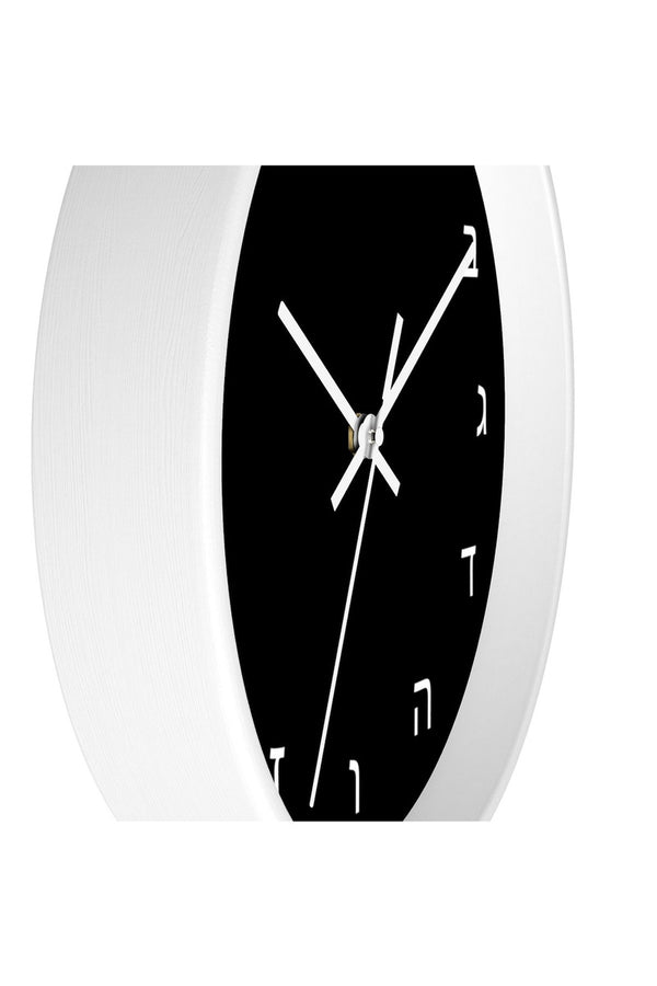 Hebrew Wall clock - Objet D'Art Online Retail Store