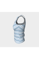 Baby Blue Striped Tank Top - Objet D'Art