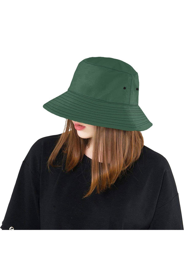 Eden Green All Over Print Bucket Hat - Objet D'Art