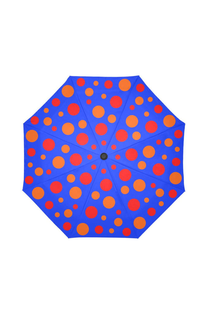 Playful Polka-dots Auto-Foldable Umbrella (Model U04) - Objet D'Art