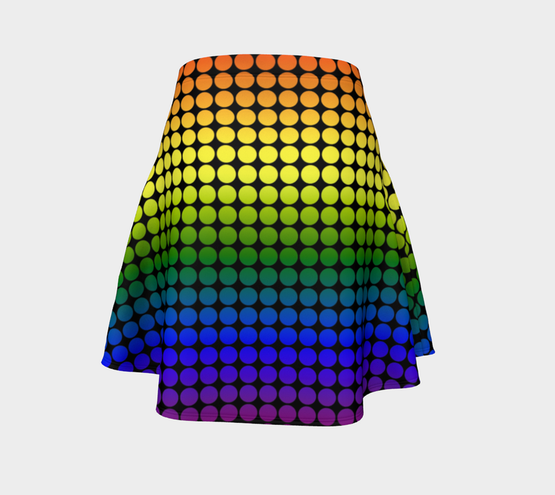 Spectral Matrix Flare Skirt - Objet D'Art