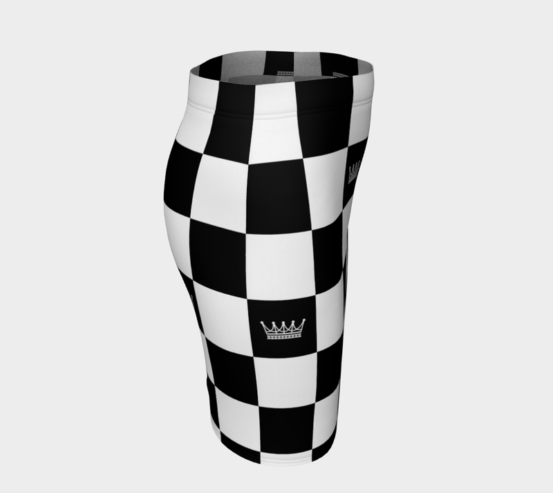 Chess Queen Fitted Skirt - Objet D'Art
