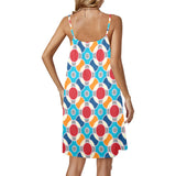 atomic dress 10 Drawstring Neck Sleeveless Dress (Model D68) - Objet D'Art