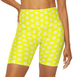 High Waisted Yoga Shorts - Objet D'Art