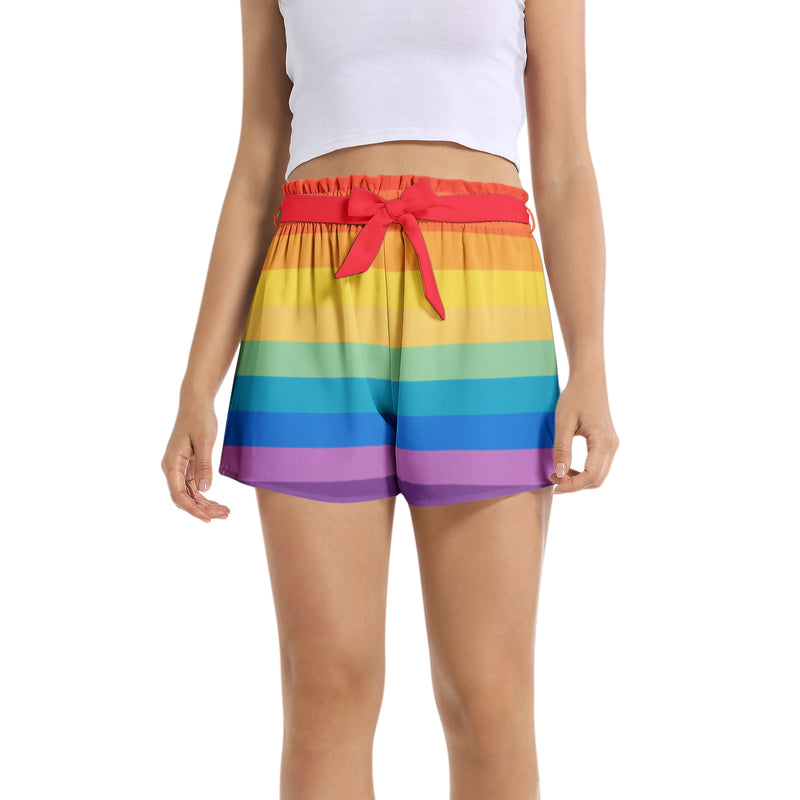 Women's Belted Short - Objet D'Art