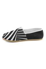 Black & White Illusion Casual Shoes for Women - Objet D'Art