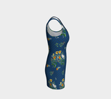 Floral Daybreak Bodycon Dress - Objet D'Art
