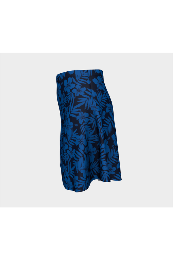 Hibiscus Night Flare Dress - Objet D'Art