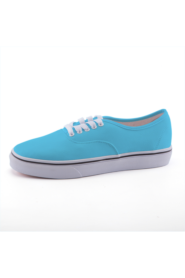 Sky Blue Low-top Canvas Shoes - Objet D'Art