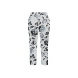 selenium gray print 2 Men's All Over Print Casual Trousers (Model L68) - Objet D'Art