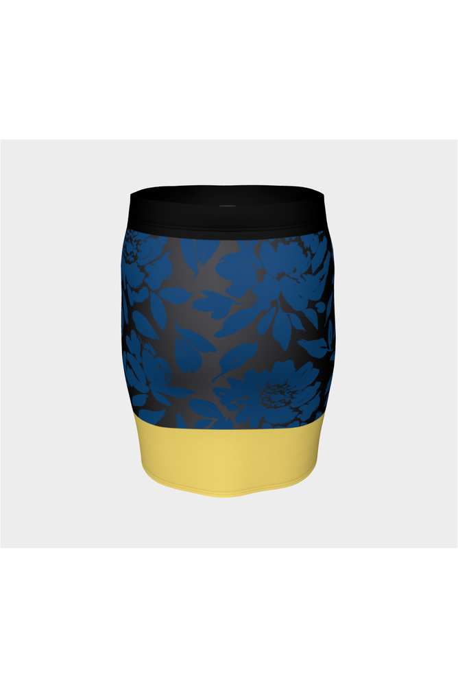 Floral Fitted Skirt - Objet D'Art