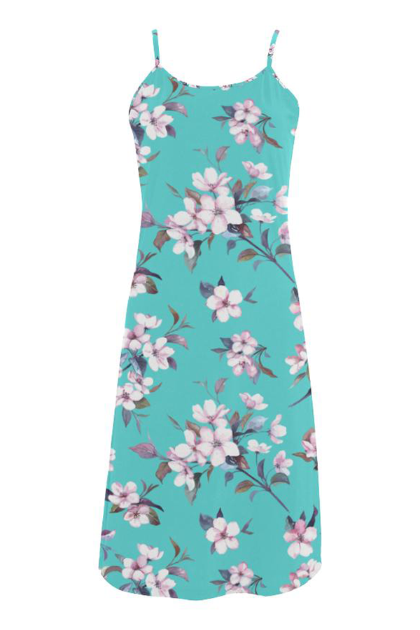 Floral Mindscape Alcestis Slip Dress - Objet D'Art