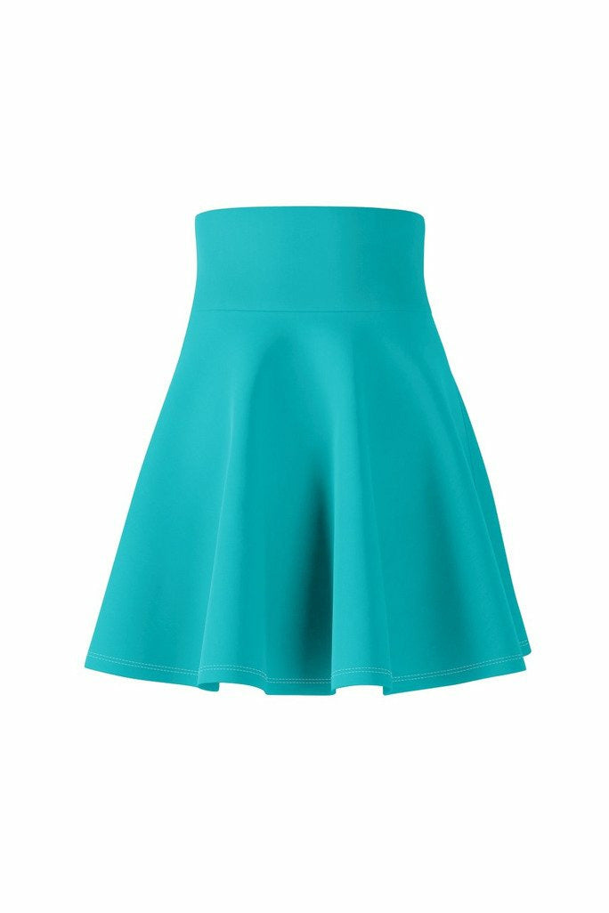 Aqua Women's Skater Skirt - Objet D'Art