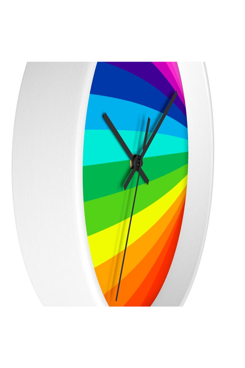 Rainbow Rising Wall clock - Objet D'Art