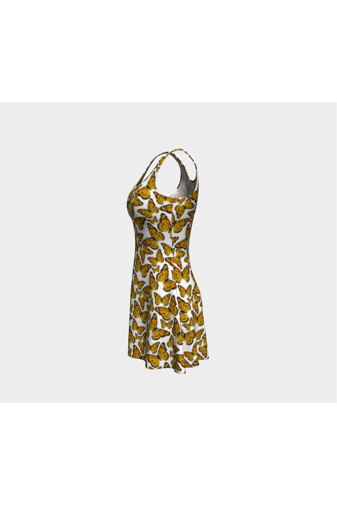 Monarch Butterfly Flare Dress - Objet D'Art