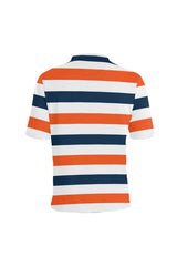 Bold Stripes Men's Polo Shirt - Objet D'Art