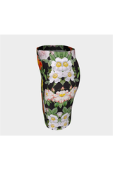 Floral Fitted Skirt - Objet D'Art