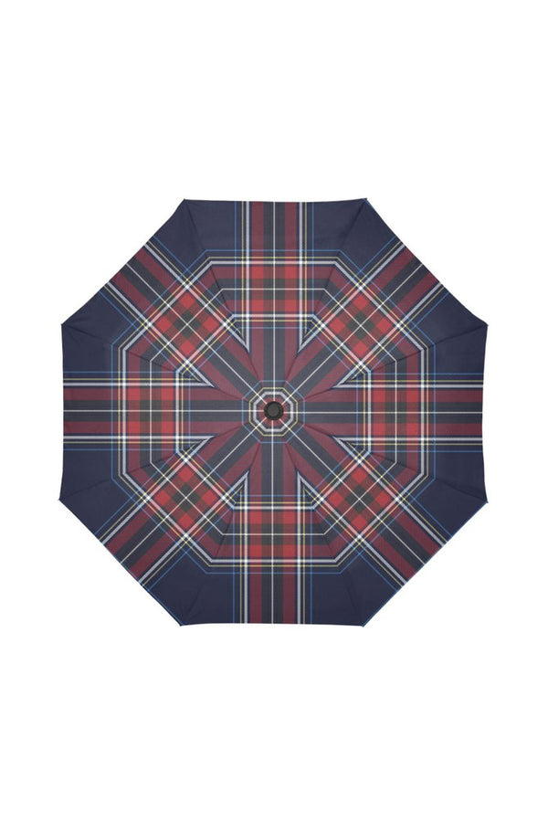 tartan Auto-Foldable Umbrella (Model U04) - Objet D'Art