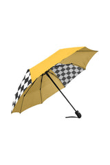 yellow taxi cab Auto-Foldable Umbrella - Objet D'Art