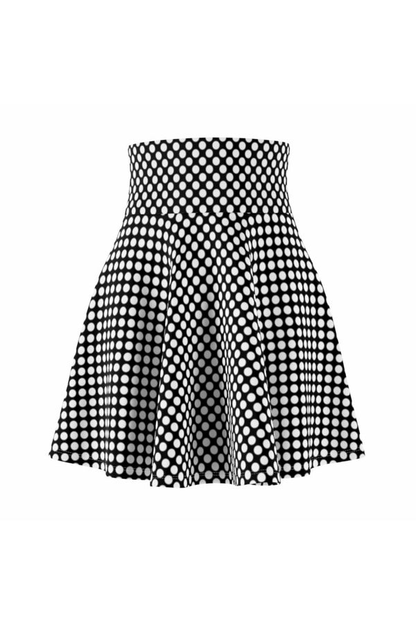 Micro Polka Dot Women's Skater Skirt - Objet D'Art