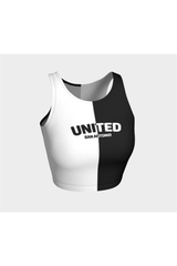 Black and White United Athletic Top - Objet D'Art