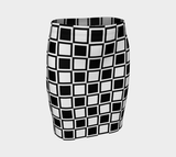 Matrix Fitted Skirt - Objet D'Art