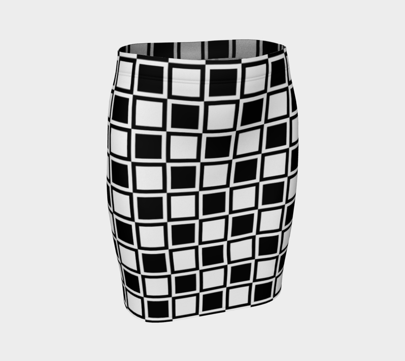 Matrix Fitted Skirt - Objet D'Art