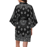 black buck Kimono Robe - Objet D'Art