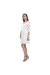 PKD D20 -SLEEVE Tethys Half-Sleeve Skater Dress(Model D20) - Objet D'Art
