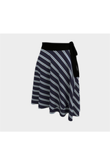 Striped Wrap Skirt - Objet D'Art