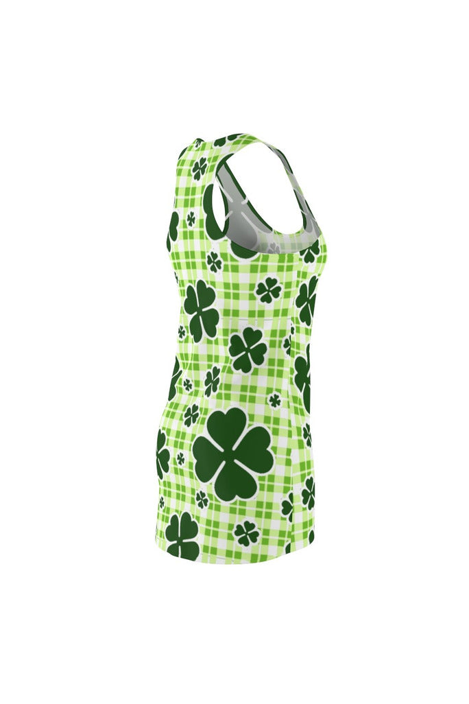 St Patty's Women's Racerback Dress - Objet D'Art