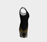 Liquid Earth Bodycon Dress - Objet D'Art