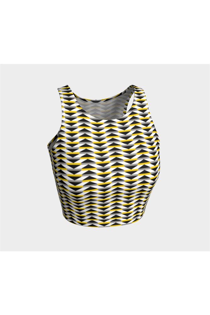 Maurice Kemp Gold/Black/Gray Athletic Top - Objet D'Art