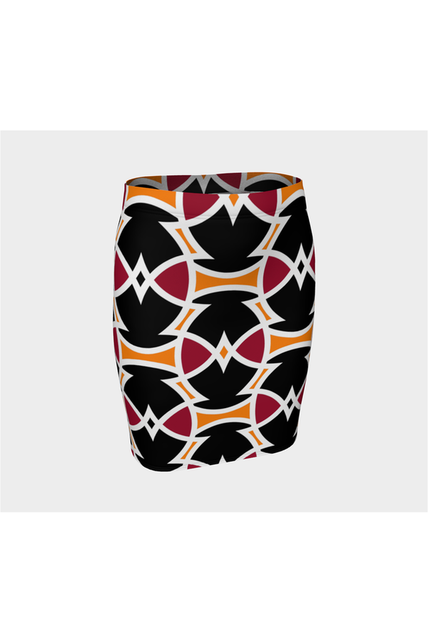 Kente Star Fitted Skirt - Objet D'Art