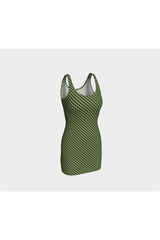 Jungle Green Bodycon Dress - Objet D'Art