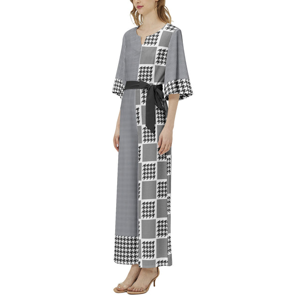 Dolman Sleeve Belted Wide Leg Jumpsuit - Objet D'Art
