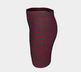 Striped Fitted Skirt - Objet D'Art