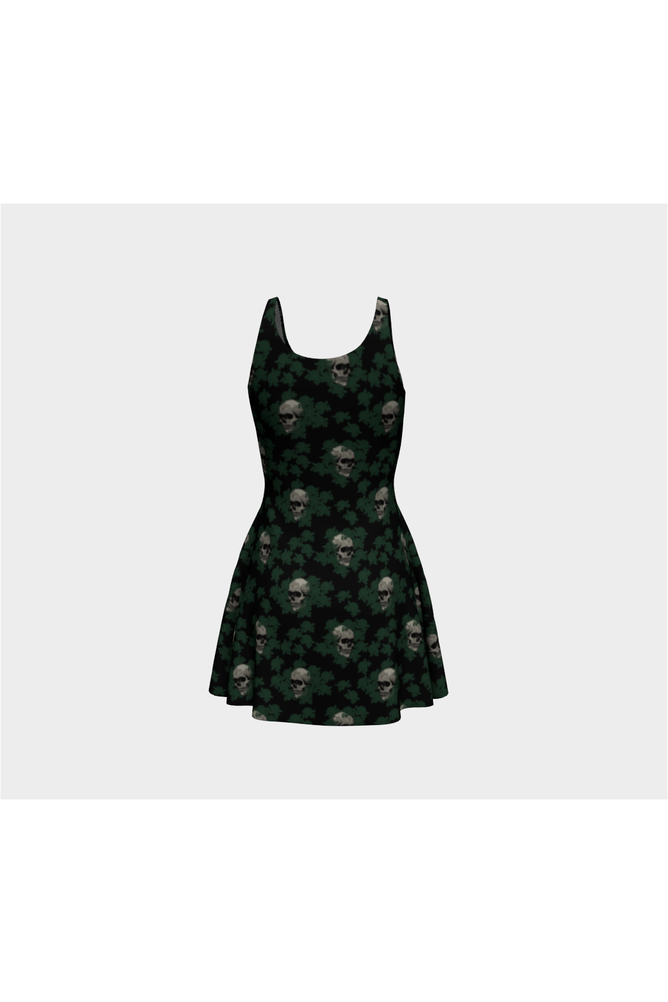 Skulls Flare Dress - Objet D'Art