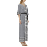 Dolman Sleeve Belted Wide Leg Jumpsuit - Objet D'Art