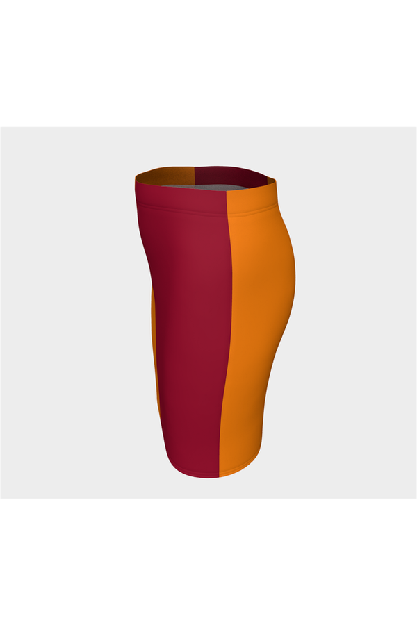Minimalism in Color Fitted Skirt - Objet D'Art